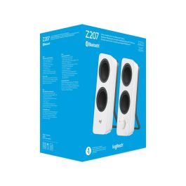 Altavoces Logitech Z207 Bluetooth Blanco Altavoces Logitech Z207 Bluetooth Blanco