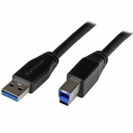 Cable USB A a USB B Startech USB3SAB5M Negro Precio: 108.49999941. SKU: B1HGTC4T8B