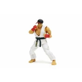 Street Fighter II Ryu Figura de Acción Articulada de 15 cm para Coleccionistas, Fabricada en Plástico, Edad Recomendada +13 Años
