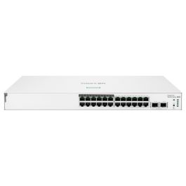 HP Enterprise 1830 24G Switch M RM PoE+ Instant On 24 Puertos Gigabit Ethernet Gestionado Montaje en Rack 1U 195W Precio: 275.4999995. SKU: S0234022