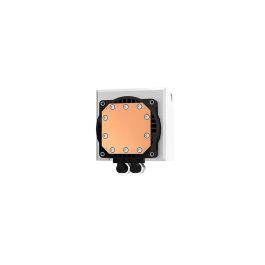 Deepcool Kit Refrigeracion Liquida LT360 ARGB Blanco con 3 Ventiladores PWM 12cm y Bomba de Alto Rendimiento