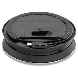 EPOS EXPAND SP 30 BT Altavoz Manos Libres para Conferencias, Bluetooth, Universal, Negro/Plata