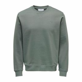 Sudadera sin Capucha Hombre Only & Sons Onsdan Unshed Reg Crew Neck Verde oscuro Precio: 39.9905. SKU: B1H8F2VLXJ