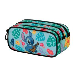 Estuche Portatodo Trick FAN 2.2 Guitar Disney Lilo y Stitch Verde