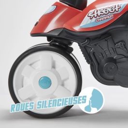 Falk Street Champion Bicicleta sin Pedales con Ruedas Silenciosas y Manillar Direccional, para Niños 1-3 Años, Made in France, Roja Falk Street Champion Bicicleta sin Pedales con Ruedas Silenciosas y Manillar Direccional, para Niños 1-3 Años, Made in France, Roja