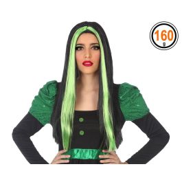 Peluca Vampiresa Verde Largo Lisa Morena Precio: 3.95000023. SKU: B18TTXM257