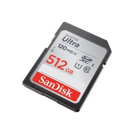 SanDisk Tarjeta Memoria SDXC Ultra UHS-I 512 GB Clase 10 hasta 150 MB/s para Cámaras y Video Full HD
