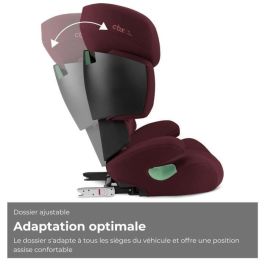 CYBEX CYB4063846375219 Silla de Coche Solution X i-Fix Rumba Red, 3-12 Años