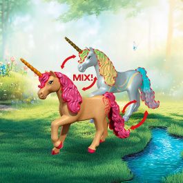 PLAYMOBIL Hadas De Excursión 72067 - Set de Juego con Unicornios, Animales del Bosque y Figuras de Hadas para Niños +4 Años