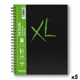 Bloc de dibujo Canson XL Drawing Blanco A5 5 Unidades 60 Hojas 160 g/m2 148 x 210 mm Precio: 44.50000048. SKU: S8423499