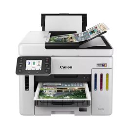 Canon GX7150 Multifunción Inyección Color MegaTank Impresora, Escáner, Copiadora, Fax Wi-Fi/Ethernet para Oficina