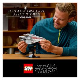 LEGO Star Wars Nave de Asalto Clase Acclamator 75404 450 Piezas
