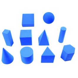 Dohe Caja Cuerpos Geométricos 1006 - Colección de prismas, pirámides, cubo, cilindro, cono y esfera para niños a partir de 6 años