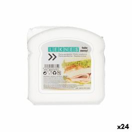 Fiambrera para Sandwich Leknes 47034E Transparente Plástico 12 x 4 x 12 cm (24 Unidades) Precio: 22.68999986. SKU: B1EQYCFZ3W