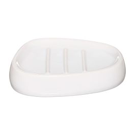 5Five Jabonera de baño en porcelana color blanco Precio: 4.49999968. SKU: S7908408