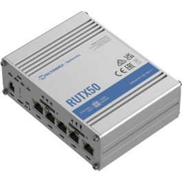 Teltonika RUTX50 Router Industrial 5G Dual SIM Wi-Fi 5 (802.11ac) Ethernet 5 Puertos LAN IP30 -40-75°C Precio: 507.68999952. SKU: B179RWN2ES