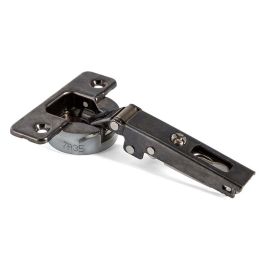 Salice C7A6AE6 Bisagra Silentia+ Cierre Amortiguado Codo Recto 110º, Cazoleta Ø35mm Titanio. Para puertas 16-26mm