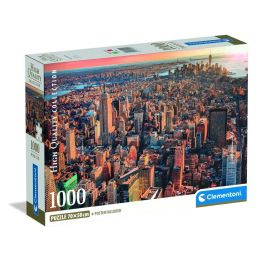 CLEMENTONI Puzzle New York City de 1000 piezas, alta calidad, 70x50cm