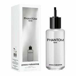 Rabanne Phantom Parfum Eau de Parfum Recargable para Hombre 200 ml con Frescas Notas de Limón, Vetiver y Vainilla Amaderada