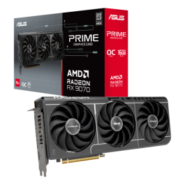 ASUS Tarjeta Gráfica Radeon RX 9070 16GB GDDR6 OC Edition -RX9070-O16G-EVO