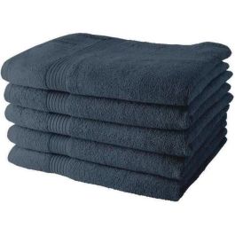 Juego de 5 toallas de baño TODAY 70x130 cm 100% Algodón - Denim Precio: 46.69000017. SKU: B1GYKHSW9T