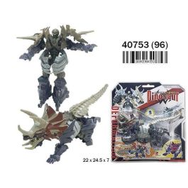 Robot dino transformable 22x24,5x7 cm - modelos surtidos
