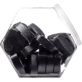 Dunlop Ergo Porta Púas Plástico - Surtido 24 Ud Negro