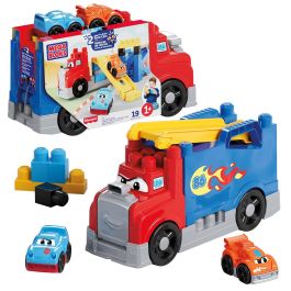 Mega Bloks Camión de Carreras y Construcción para Bebés con 2 Coches, +12 Meses Precio: 27.50000033. SKU: B1FBJ8VLLE