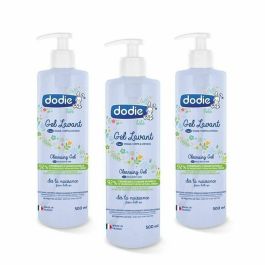Dodie Gel de Lavado 3 en 1 Cara, Cuerpo y Cabello para Piel Frágil del Bebé, 92% Ingredientes Naturales, Botella Bomba 500 ml, Lote de 3 Precio: 47.49999958. SKU: B1FCGMYZLT