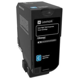 Lexmark 74C2HCE Cian Tóner de Alto Rendimiento para CS725 con 12.000 Páginas Precio: 454.6900006. SKU: B1J6S9YKMG