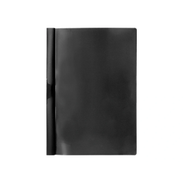 Beautone Carpeta Dossier Pinza Lateral DIN A4 Negra Polipropileno Pack 10