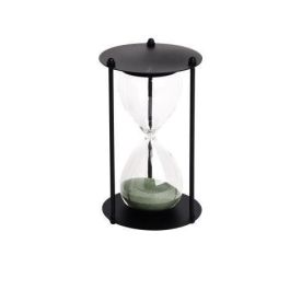 DKD Home Decor Reloj De Arena Colonial Negro Verde Metal Cristal 10.5 x 18.5 x 10.5 cm (2 Unidades) Precio: 18.49999976. SKU: B1ECXED4GD