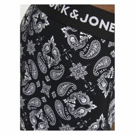 Bóxer de Hombre Jack & Jones Jacparis Trunks Negro