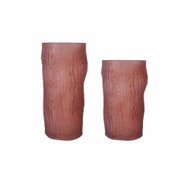 Jarron Moderno DKD Home Decor Terracota 14 x 31.5 x 14 cm