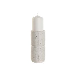 DKD Home Decor Vela Urban Blanca de Cera y Cerámica con Soporte para Decoración del Hogar 9x30x9 cm, Set de 2, 35 Horas Duración Precio: 11.49999972. SKU: B1HYR8QE7W