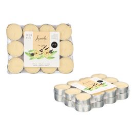 Set 24 Tea Light 4 H Vainilla Acorde 15X3CM (24 Unidades) Set 24 Tea Light 4 H Vainilla Acorde 15X3CM (24 Unidades)