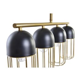 Lampara Techo Loft DKD Home Decor Negro Dorado 11 x 26 x 60 cm Lampara Techo Loft DKD Home Decor Negro Dorado 11 x 26 x 60 cm