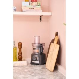 Kenwood FDP31.020GY Robot Multifunción con 800W de Potencia, Bol de 2.1L, 2 Velocidades, Función Pulso y Accesorios