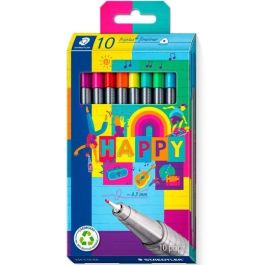 Staedtler Rotulador Triplus Fineliner 334 Punta Superfina, Estuche 10 Colores Surtidos Precio: 7.79000057. SKU: B1ES8C7M6L