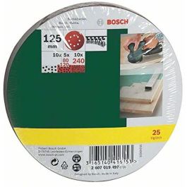 Bosch PEX300AE Lijadora Orbital Aleatoria Universal de 270W, ideal para Acabados Finos y Múltiples Superficies, Diseño Ergonómico