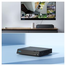 Reolink NVS8 NVR Grabador de Video 8 Canales 3840 x 2160 Pixeles 2TB Almacenamiento PoE