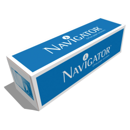 Navigator Papel Reprografia para Plotter 914mm x 91mt 80gr Ink-jet Blanco