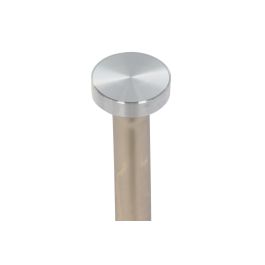 DKD Home Decor Mesita Auxiliar Moderno Dorado Negro Acero Cristal 45 x 50 x 45 cm