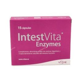 VITAE Intestvita Enzymes 15 Cápsulas - Complemento para Flora Intestinal y Digestión con Enzimas Digestivas Precio: 15.4999999. SKU: B1EDA4YHNL