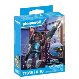 Playmobil 71835 Héroe Sombra sigiloso con lanzador de garfio y traje oscuro, para niños +4 años Precio: 7.49999987. SKU: B19LBB8SHR