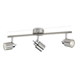 Philips Foco 3 Elementos Meranti GU10 Cromo Mate 15,5 x 10 x 49 cm (Bombilla No Incluida) Precio: 34.89000031. SKU: S7907799