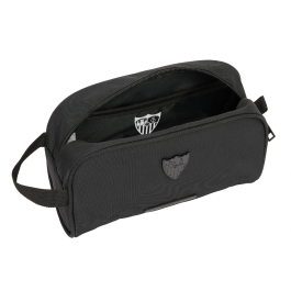 Neceser de Viaje Sevilla Fútbol Club Business Negro 24 x 15 x 10 cm