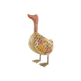 DKD Home Decor Figura Decorativa Pato Shabby Crema Amarillo de Metal 25x50x26 cm (Pack 2 Unidades) Precio: 88.8900001. SKU: B19N55TJAV