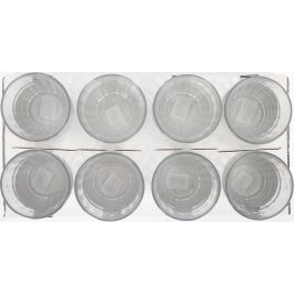 Duralex Vaso Transparente 27.5 Cl "Prisme" Colección Prisme Ancho 8.6 cm Alto 9.2 cm Largo 8.6 cm