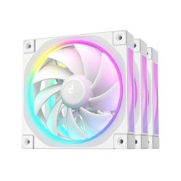 Deepcool FL12 WH-3 in 1 Ventilador 120mm Blanco Triple-Pack de 3 Unidades con Iluminación LED RGB Precio: 51.49999943. SKU: B1JCLR744T